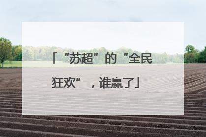 “苏超”的“全民狂欢”，谁赢了