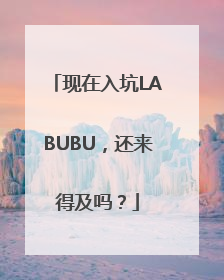 现在入坑LABUBU，还来得及吗？