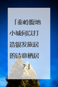秦岭腹地小城何以打造银发旅居的诗意栖居？