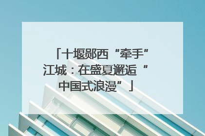 十堰郧西“牵手”江城：在盛夏邂逅“中国式浪漫”