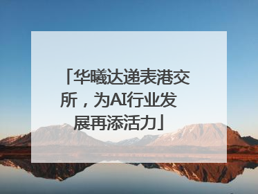 华曦达递表港交所，为AI行业发展再添活力