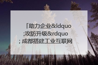 助力企业“攻防升级” 成都搭建工业互联网安全供需对接平台