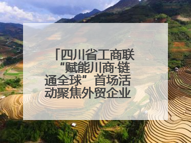 四川省工商联“赋能川商·链通全球”首场活动聚焦外贸企业应对贸易摩擦