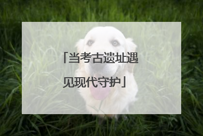当考古遗址遇见现代守护
