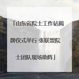 山东省院士工作站揭牌仪式举行 张联盟院士团队现场助阵