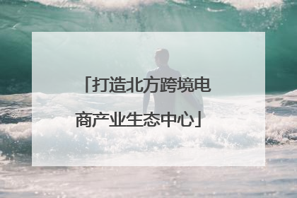 打造北方跨境电商产业生态中心