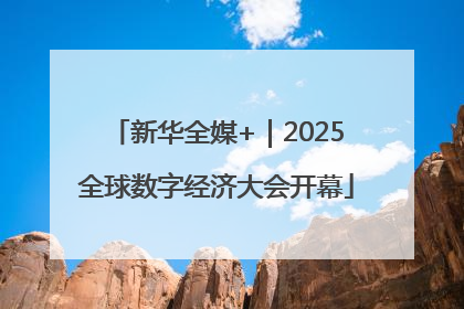 新华全媒+｜2025全球数字经济大会开幕