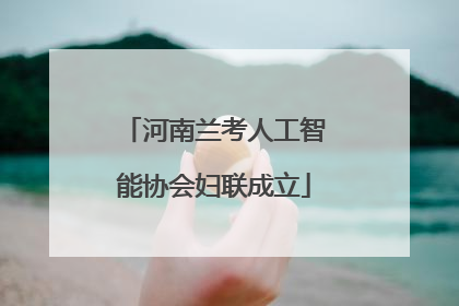 河南兰考人工智能协会妇联成立