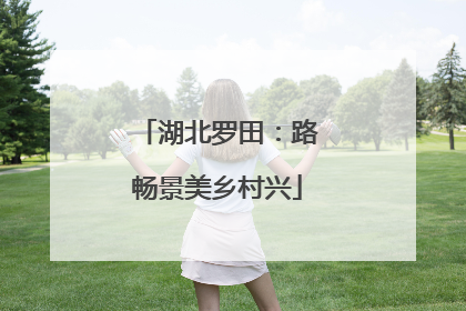 湖北罗田：路畅景美乡村兴