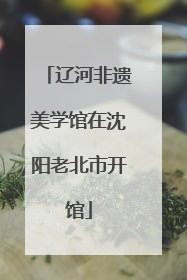 辽河非遗美学馆在沈阳老北市开馆