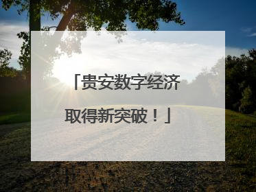 贵安数字经济取得新突破！