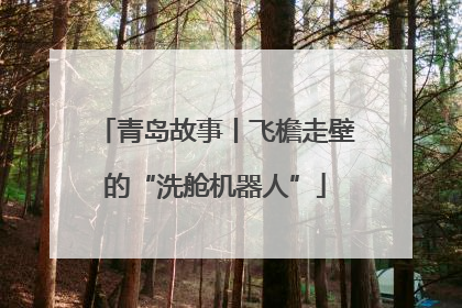 青岛故事丨飞檐走壁的“洗舱机器人”