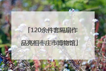 120余件套隔扇作品亮相枣庄市博物馆
