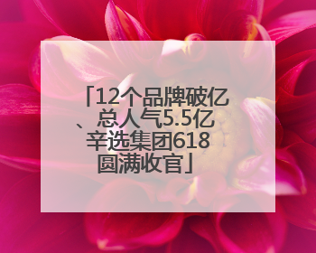12个品牌破亿、总人气5.5亿 辛选集团618圆满收官