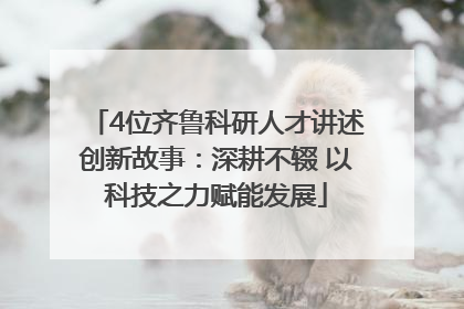 4位齐鲁科研人才讲述创新故事：深耕不辍 以科技之力赋能发展