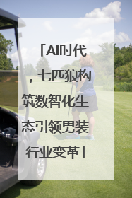 AI时代，七匹狼构筑数智化生态引领男装行业变革
